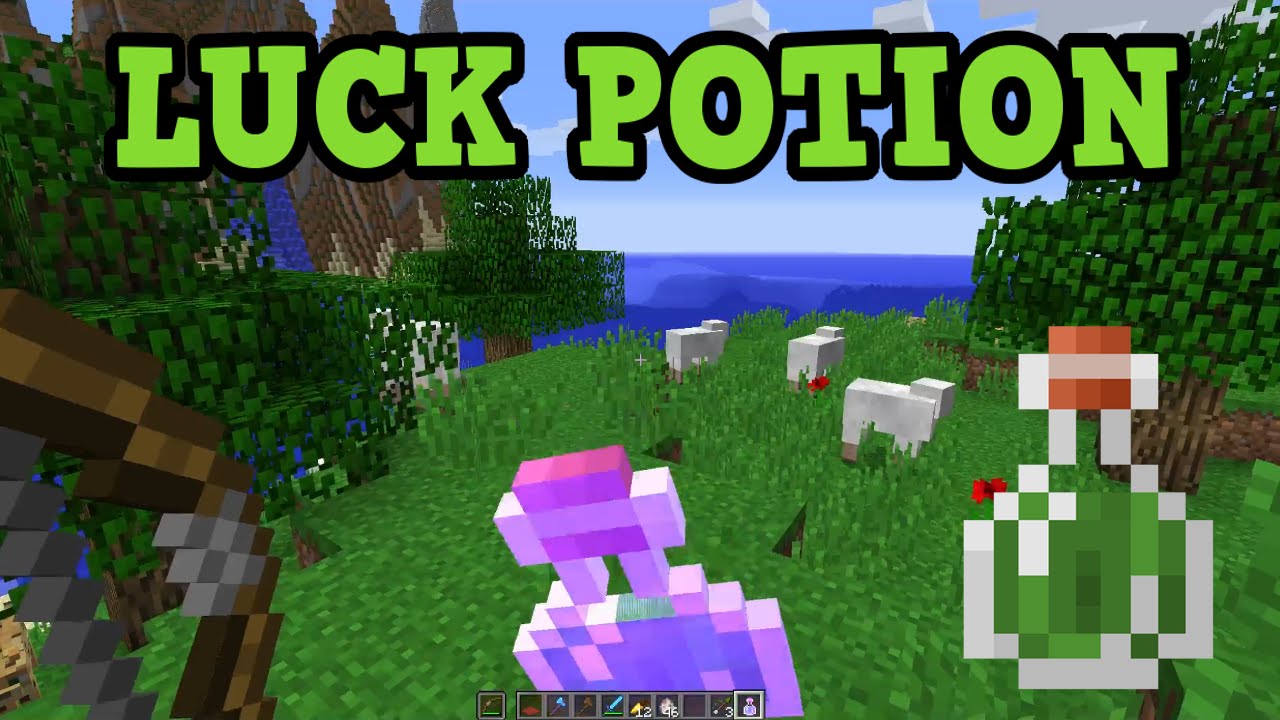 Make a Potion of Luck in Minecraft